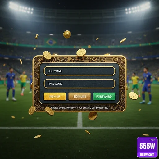 555w - login premium - Entrar na Conta